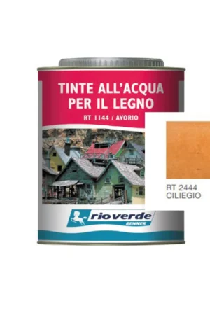 Spedizione Gratuita Tinta all'acqua per legno colore Ciliegio da 750ML