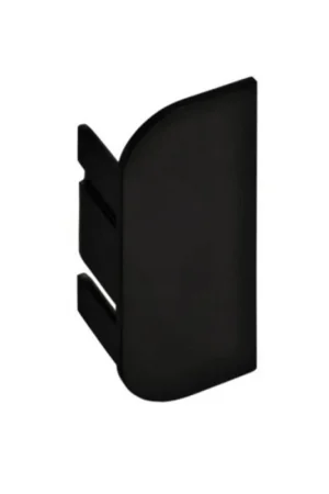 Vendita Finale Tappo terminale lato Sx per gola a L finitura nero