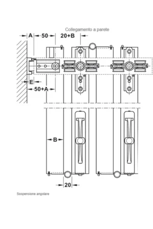 Bestseller Guarnitura per ante pieghevoli Slido Fold 100
