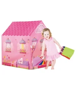 Tenda per bambini da esterno modello casetta principesse, 95x72x105 cm Esclusivo