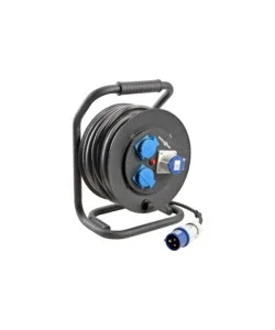 Avvolgicavo brunner "drummer rubber" 25m / 3x2,5mm² Solo Oggi