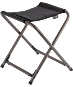 Ultimissimo Modello Sgabello pieghevole da campeggio brunner "phantom stool" in alluminio e licotex grigio 27x40x45 cm