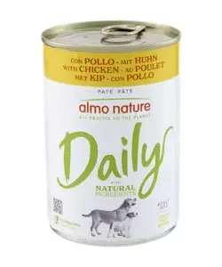 Alimento umido per cani almo nature "daily" con pollo 400 gr Solo Oggi