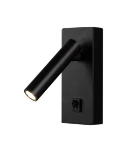 Applique da hotel nera per lettura 2w, 3000k Offerta