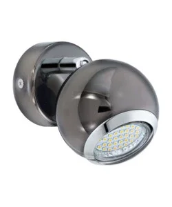 Bimeda - fareto 1 x 2,5w gu10ledacciaio/nickel Ultime Pezzi