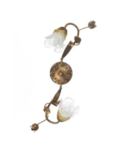 Acquista Ora Plafoniera "arianna" due luci color bronzo, e14