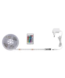Ultimissimo Modello Striscia led 3 mt con telecomando, 12w