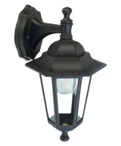 Applique "kayak " nera verso il basso, e27 Promo Stagionale