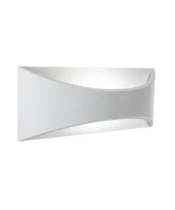 Applique led "moon" bianca 12w, bianco naturale Ultima Occasione