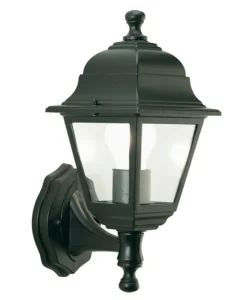 Applique "nano " verso l'alto nera, e27 Nuovo Arrivo