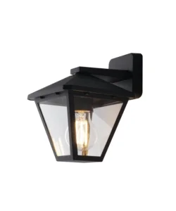 Applique "prisma down" in alluminio e vetro, 16x22x19 cm Promozione Esclusiva