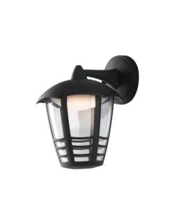 Applique led "cloe down" nero goffrato 12w 800lm, 17x23x19,3 cm Prezzo Basso