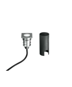 Ultimissimo Modello Faretto ad incasso calpestabile "impact" luce calda, 45x45 mm