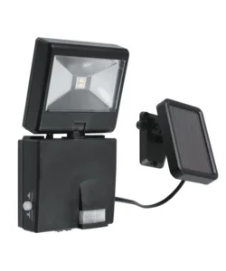 Acquista Ora Proiettore led "cosmo" con rilevatore di presenza e ricarica solare, 80 lm