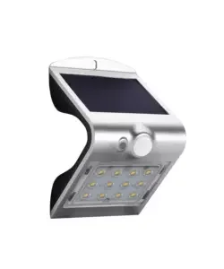 Applique arcadia 1.5 silver - applique con pannello solare - 1.5 w 220 l Prezzo Basso