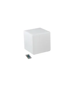 Affare Lume da giardino "geco" bianco 30x30x30 cm, 1xe27