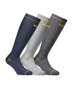 9 paia calza lunga invernale da lavoro anti-infortunistica "wrk08" colore assortito, tg 43/46 - wrk Nuovo Arrivo