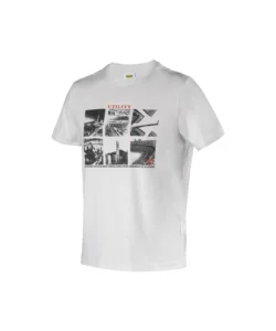Diadora t-shirt da lavoro manica corta organic bianco, tg xl Economico