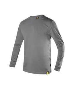 Diadora t-shirt da lavoro manica lunga ml mono organic grigio, tg m Prezzo Basso