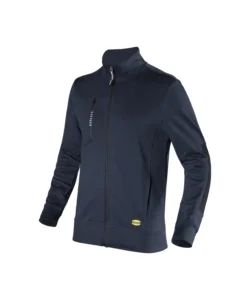 Super Prezzo Diadora felpa da lavoro sweatshirt zip blu, tg xxl