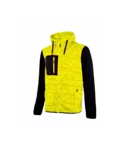 Felpa da lavoro rainbow yellow u-power - taglia 2xl Ultime Pezzi