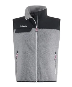 Ultime Pezzi Gilet da lavoro wool donna grigio chiaro, tg s - kapriol