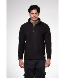Ultimissimo Modello Gilet da lavoro in pile wrk "wrk503" colore nero senza cappuccio, tg m
