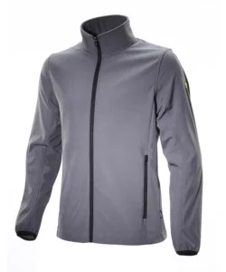 Spedito Oggi Diadora giacca da lavoro softshell level litework grigio, tg. xl