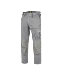 Diadora pantaloni da lavoro rock stretch grigio, tg. xxl Esclusivo