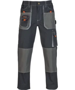Promo Stagionale Pantaloni da lavoro smart nero/grigio, tg l - kapriol