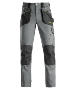 Ultimissimo Modello Pantaloni da lavoro slick grigio/nero, tg xxxl - kapriol