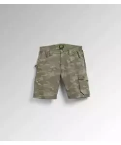 A Buon Prezzo Diadora bermuda da lavoro poly camo grigio camouflage, tg xl