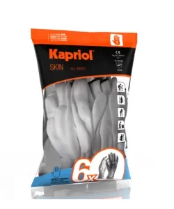 A Buon Prezzo Kit 6 paia di guanti da lavoro skin bianchi, tg 10 - kapriol
