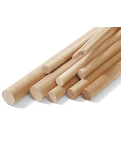 Bastoni tondi lisci in legno duro ø 6 x 1000 mm Spedizione Espresso