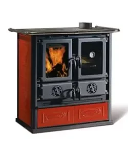 Cucina a legna la nordica + extraflame "rosetta liberty" bordeaux 7,9 kw Bestseller