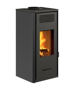 Stufa a legna ventilata invicta "senales" nero 8,4 kw Offerta Speciale
