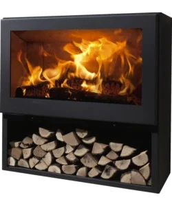 Stufa a legna panadero "fenix" grigio 7,2 kw Esclusivo