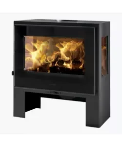 Stufa a legna panadero "capri 3v" grigio 5,9 kw Nuova Collezione