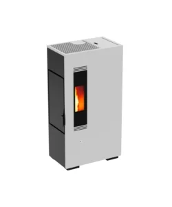Stufa a pellet slimcanadian stove "mini 5" bianco 4,4 kw Ultima Occasione
