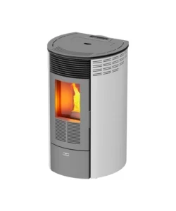 Stufa a pellet canadian stove "columbia 10" bianco 7,8 kw Prezzo Basso