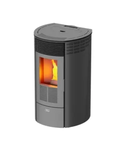 Stufa a pellet canadian stove "columbia 10" grigio 7,8 kw Miglior Prezzo
