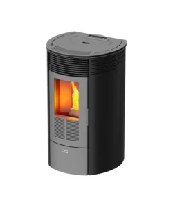 Stufa a pellet canadian stove "columbia 10" nero 7,8 kw Offerta Del Giorno