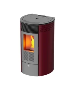 Stufa a pellet canadian stove "columbia 10" bordeaux 7,8 kw Pagamento Sicuro