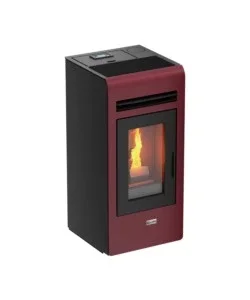 Stufa a pellet canadian stove "vancouver 12" bordeaux 11,1 kw Compra Adesso