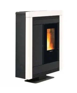 Compra Adesso Stufa a pelletla nordica + extraflame "souvenir steel evo" bianco 10 kw