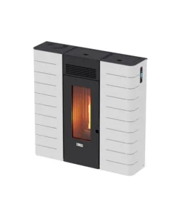 A Buon Prezzo Stufa a pellet slim canalizzata canadian stove "slim 12c" bianco 11,14 kw