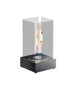 Biocamino da tavolo ruby modello aosta acciaio Sconto