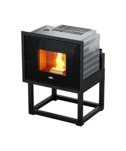 Termostufa a pellet da incasso canadian stove "idro17" 16,5 kw Prezzo Basso