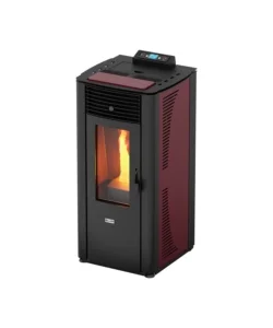 Termostufa a pellet canadian stove "idro 14" bordeaux 13,8 kw Must-Have
