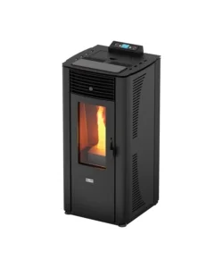 Termostufa a pellet canadian stove "idro 14" grigio puntinato 13,8 kw Direttamente Dal Produttore
